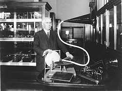 250px Emile Berliner with disc record gramophone   between 1910 and 1929 On This Day 26th September 1887  Thanks Emile